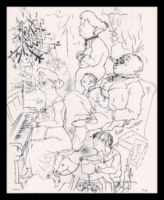 George Grosz, Heilige Nacht, 1939
