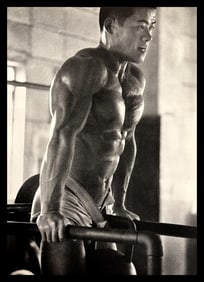 Tamotsu Yato, Kazutoshi Ozasa At Fukuoka Bodybuilding Club, Fukuoka