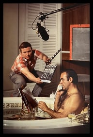 Terry O'Neill, Bond In The Bathtub, About To Shoot A Scene For Diamonds Are Forever, 1971