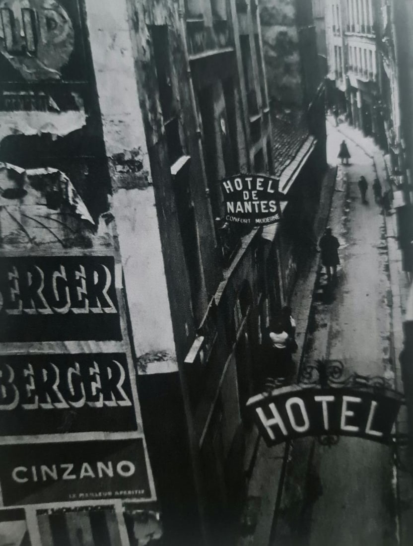 Brassai, Rue Quinquempoix, 1932: Photographer: Brassai (pseudonym of Gyula Halász, 1899 – 1984) - historically important Hungarian photographer, sculptor and filmmaker who rose to fame in France. Title: Rue Quinquempoix Type Of Pr