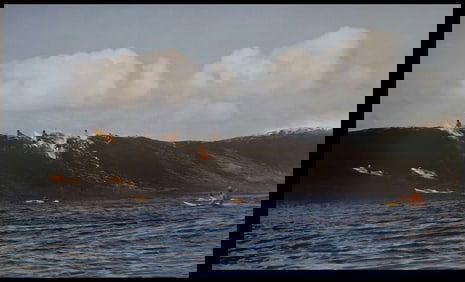 Leroy Grannis, Waimea Bay, 1972