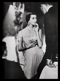 Richard Avedon, Carmen, Evening dress by Nina Ricci, Moulin Rogue, Paris, 1957