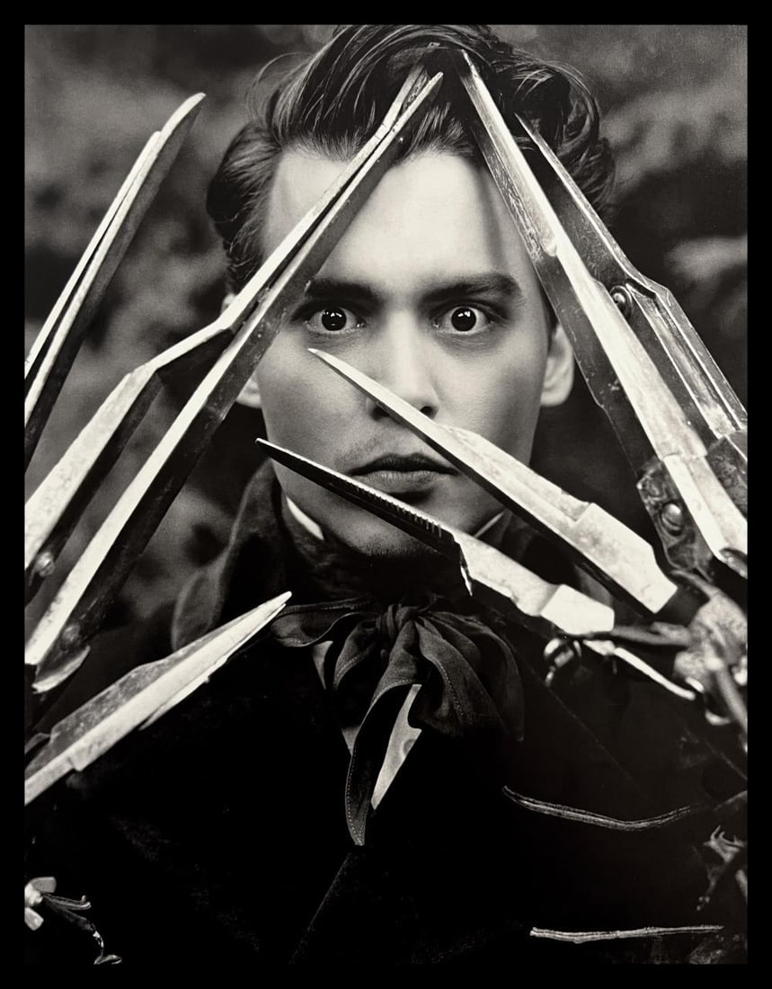 Herb Ritts, Johnny Depp, Beverly Hills, 1991: Photographer: Herbert "Herb" Ritts (American, 1952 - 2002) - renowned fashion, art and celebrity photographer. Subject: "Johnny Depp, Beverly Hills" Date Of Negative: 1991 Type Of Print: Fine Duotone 