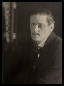 Man Ray, James Joyce, 1922