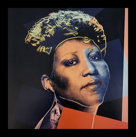 Andy Warhol, Aretha Franklin, C.1986