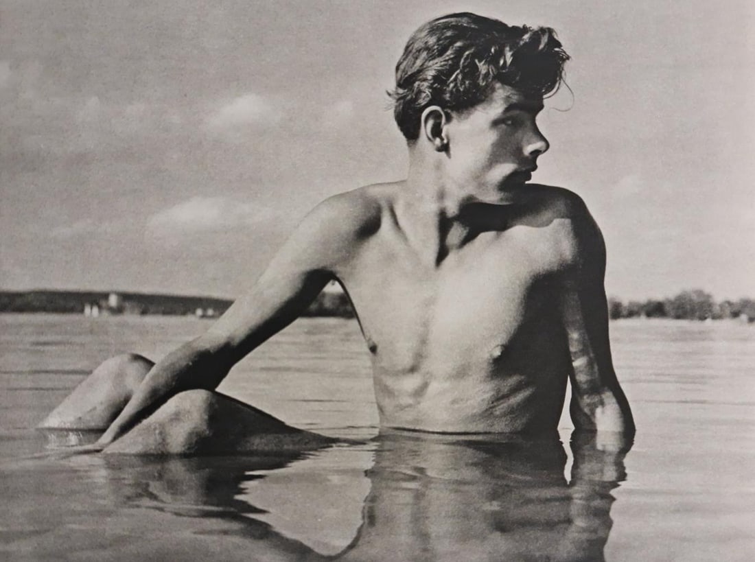 Herbert List, Ammersee, Germany, 1950 - 1: Title: Herbert List, Ammersee, Germany, 1950 - 1 Type: Sheet-Fed Photogravures Year: 1988 Publisher: Twin Palms Publishers Size: 9" x 7" Print Origin: Japan Condition: Excellent