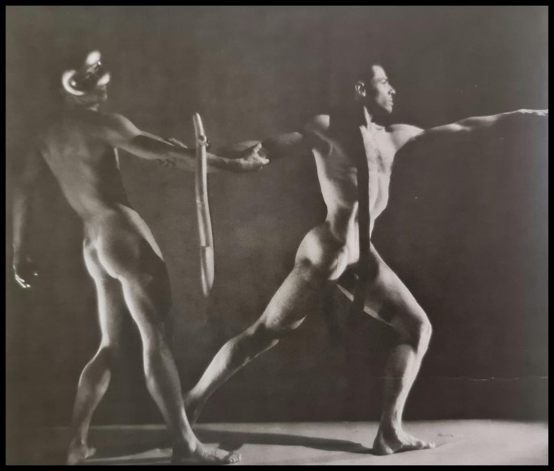George Platt Lynes, from NYC Ballet's production of Orpheus , 1948: Photographer: George Platt Lynes (American 1907 - 1955) - Internationally renowned photographic artist - best known for portraiture, fashion, dance & nude studies. Subject/Title: from NYC Ballet's pro
