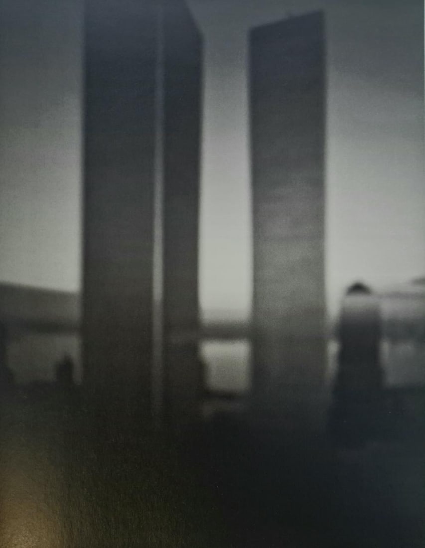 Hiroshi Sugimoto, World Trade Center, 1997: Subject: Hiroshi Sugimoto, World Trade Center Type: Sheet-fed Photograuvere Year: 2005 Publisher: Hatje Cantz Verlag Size: 8.5" x 6.5" Country of Origin: Japan Condition: Excellent