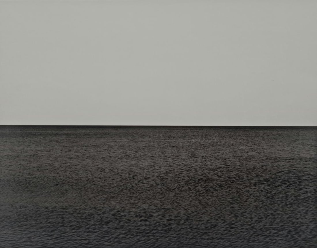 Hiroshi Sugimoto, Baltic Sea, Rugen, 1996: Subject: Hiroshi Sugimoto, Baltic Sea, Rugen Type: Sheet-fed Photograuvere Year: 2005 Publisher: Hatje Cantz Verlag Size: 8.5" x 6.5" Country of Origin: Japan Condition: Excellent