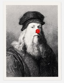 Mr. Brainwash, 'Leo, Keep Smiling' Hand Signed & Numbered, Limited Edition Screenprint, 2019