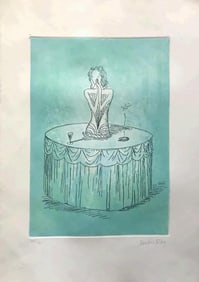 Man Ray, 'Costume De Bal' Aquatint Engraving - 1975