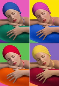 Carole A Feuerman, 'Serena Suite' Hand Signed - Framed, 2012