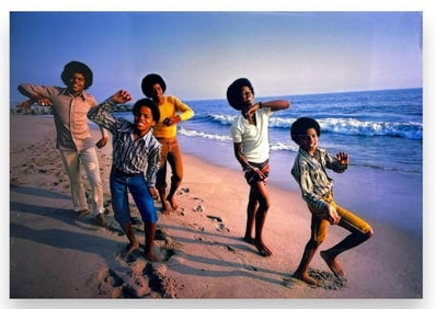 Lawrence Schiller 'Jackson Five - 1969' Signed Limited Edition 1/8 - 40X60 Very Rare