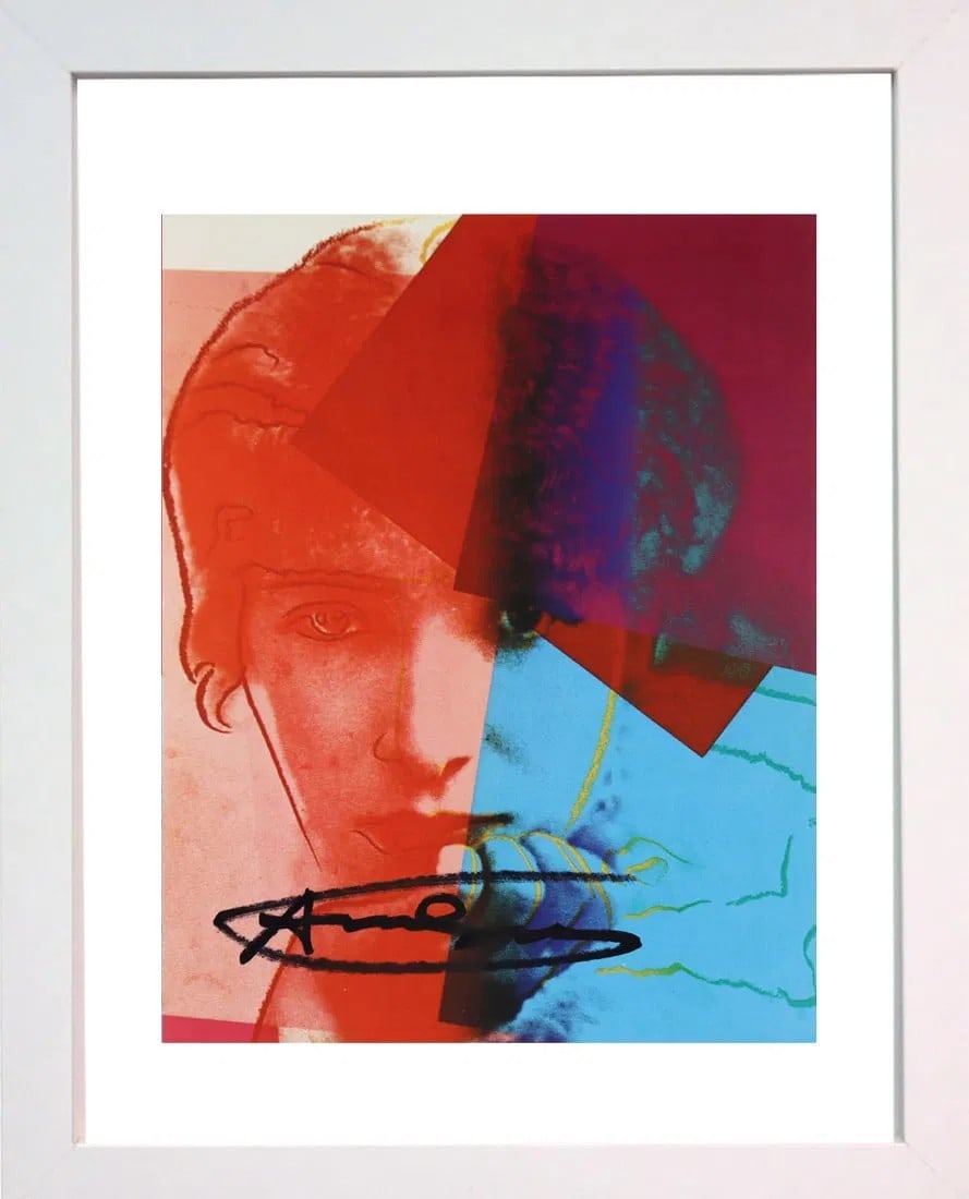 Andy Warhol 'Sarah Bernhardt (F. & S. II.234)' Signed from Ten Portraits of Jews' (1 of 4)