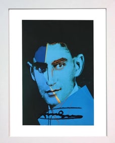 Andy Warhol 'Franz Kafka' FS-226 from the Suite 10 important Jews Signed announcement