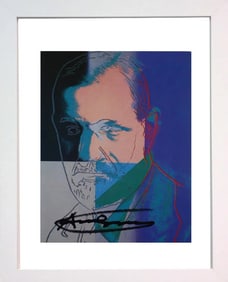 Andy Warhol 'Sigmund Freud (F. & S. II.235)' Signed from Ten Portraits of Jews' announcement