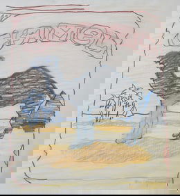 Larry Rivers, 'Stencilpack Camel' - Signed Limited Edition Camel Cigarettes Lithograph, 1978