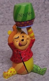 Romero Britto, Disney Winnie the Pooh Resin Sculpture