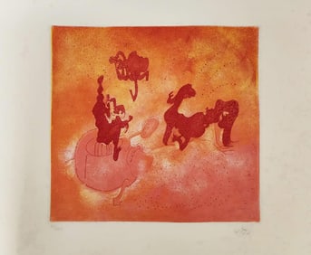 Roberto Matta - L'Autoapocalipse Iii (1984) Etching, Signed & Numbered