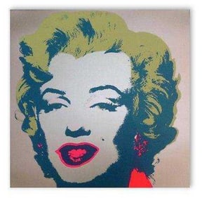 Andy Warhol, Marilyn Ii.26 Sunday B. Morning Screenprint