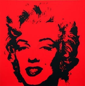 Andy Warhol, Golden Marilyn 11.43 Sunday B Morning