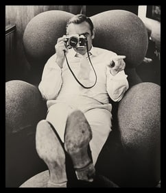 Terry O'Neill, A Charming Candid Moment With Sean Connery, 1971