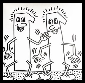 Keith Haring, Untitled Vii, Lithograph - 1985