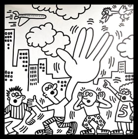 Keith Haring, Untitled XII, Lithograph - 1996