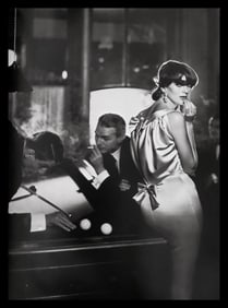 Richard Avedon, Carmen, Evening dress by Patou, Au Reveil, Paris, 1957