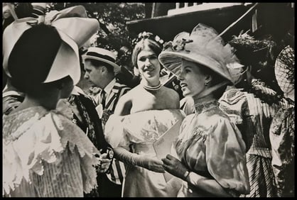 André Kertész, At a party, New York, 1966
