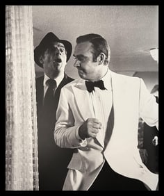 Terry O'Neill, Bond Mid-Fight, In The White Dinner Jacket And Bowtie In Diamonds Are Forever, 1971