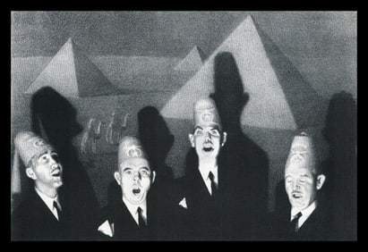 Grant Wood, Shriners' Quartet, 1933