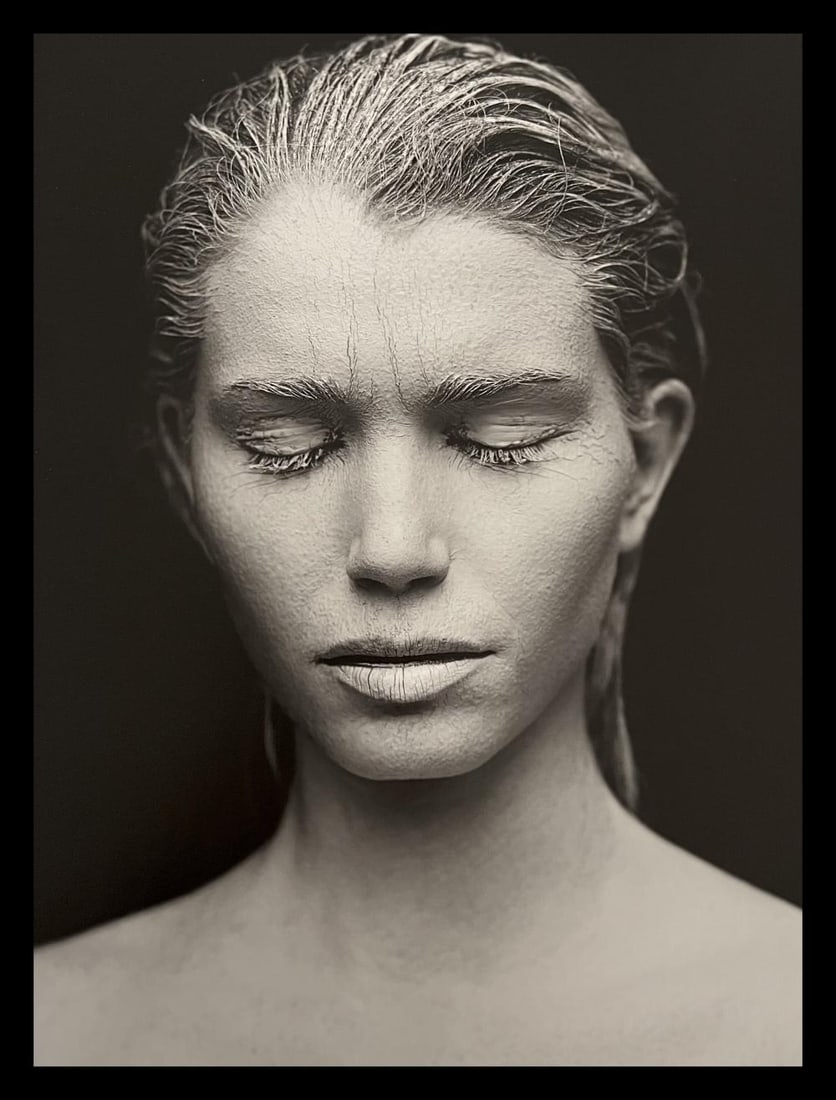 Marc Lagrange, Trompe L'oeil, 2000's - 1: Photographer: Marc Lagrange was a Belgian photographer known for his nude portraits of female figures. Lagrange created dream-like and fantastical narrative pictures populated by beautiful nudes that