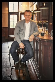 Terry O'Neill, Daniel Craig Posing With A Pint At A North London Pub, 2012
