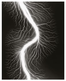 Hiroshi Sugimoto, Lightning Fields-225, 2009