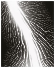 Hiroshi Sugimoto, Lightning Fields-234, 2009