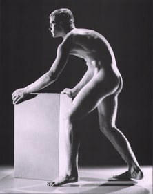 Bruce Bellas of Los Angeles, Male Nude Study, 1950's - 7 (12) - 7.5"x9.5"