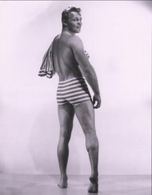 Bruce Bellas of Los Angeles, Male Nude Study, 1950's - 7 (13) - 7.5"x9.5"
