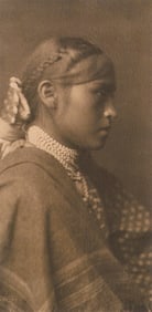 Edward S. Curtis, PLATE 52 Sigesh Apache, CA, 1903