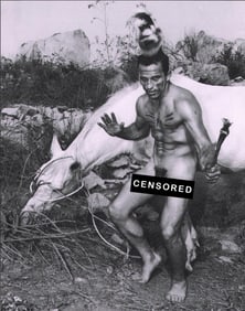 Bruce Bellas of Los Angeles, Male Nude Study, 1950's - 7 (29) - 7.5"x9.5"