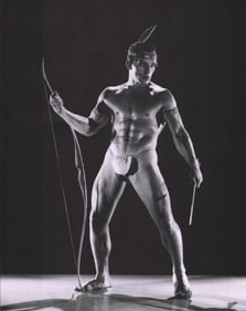 Bruce Bellas of Los Angeles, Male Nude Study, 1950's - 7 (30) - 7.5"x9.5"