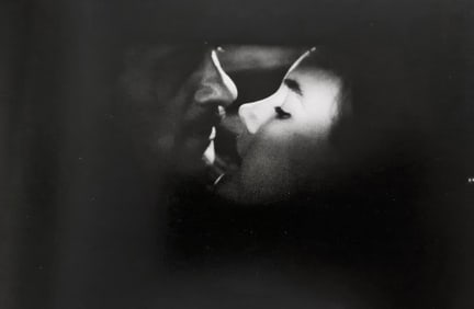 Diane Arbus, Kiss from Baby Doll, N.Y.C, 1956
