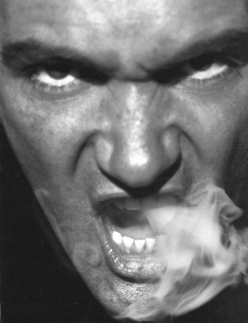 Herb Ritts, Antonio Bandera Malibu, 1994: Photographer: Herbert "Herb" Ritts (American, 1952 - 2002) - renowned fashion, art and celebrity photographer. Title: Antonio Bandera Malibu Date Of Negative: 1994 Type Of Print: Fine Duotone Photo En