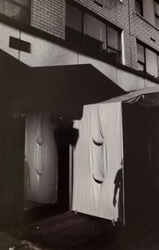 Anthony Barboza, Disappearing Man, New York, New York, 1970's