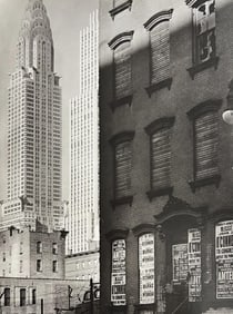 Berenice Abbott, Chrysler Building View, 1930s