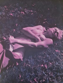 Madonna, On The Grass, Embracing Nature