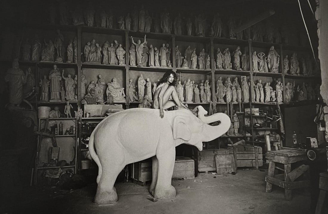 Marc Lagrange, Reproduction, 2000's: Photographer: Marc Lagrange was a Belgian photographer known for his nude portraits of female figures. Lagrange created dream-like and fantastical narrative pictures populated by beautiful nudes that