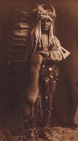 Edward S. Curtis, PLATE 58 Iron Breast Piegan, 1900