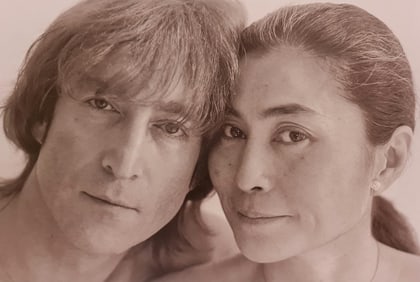 Allen Tannenbaum, John Lennon and Yoko Ono together, 1980