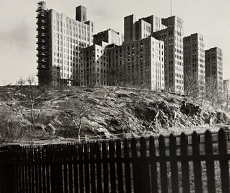 Berenice Abbott, Columbia Presbyterian Medical Center, Broadway And 168th Street, 1930s